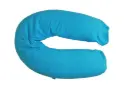 Housse coussin d'allaitement Bright Turquoise | Turquoise