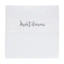 Drap 150x100cm Fabulous Sweet Dreams | Blanc