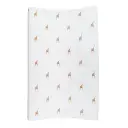 Matelas à langer 72x44cm Girafe Allover | Blanc