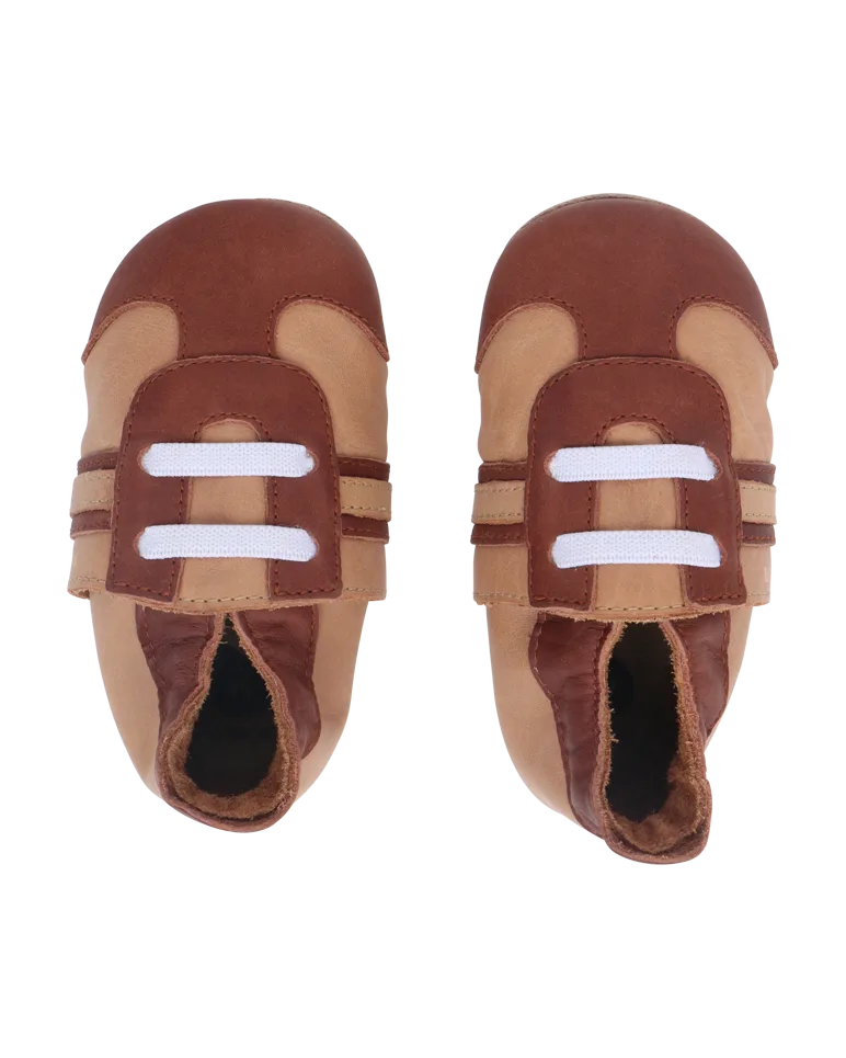 Soft Soles Sport Shoe Tan | Bruin
