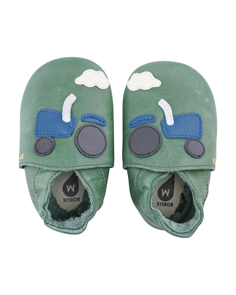 Soft Soles Tracks Olive | Vert