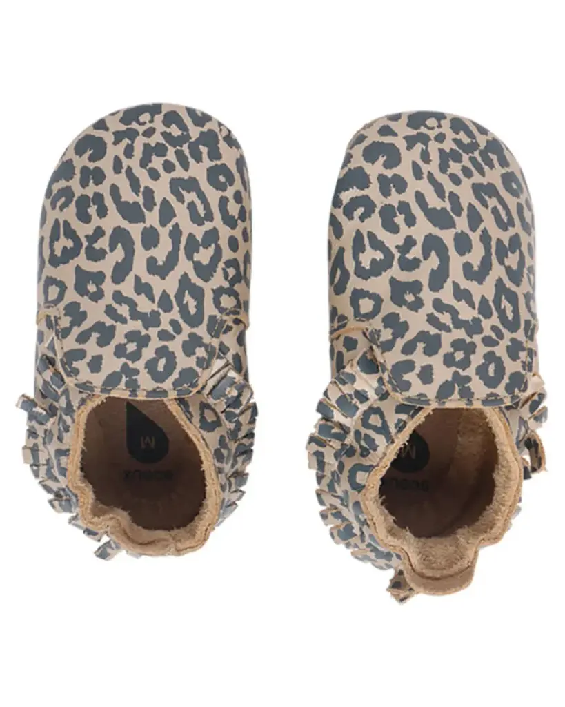 Soft Soles Leopard Print Gold | Or