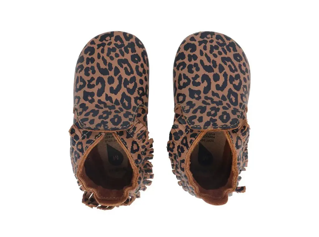 Soft Soles Giants Leopard Print Caramel | Caramel