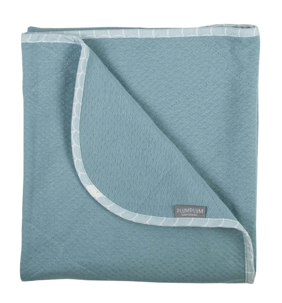 Couverture 75x100cm Bears | Menthe