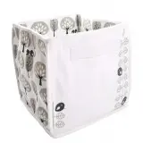 Panier de rangement Forest | Blanc/Gris