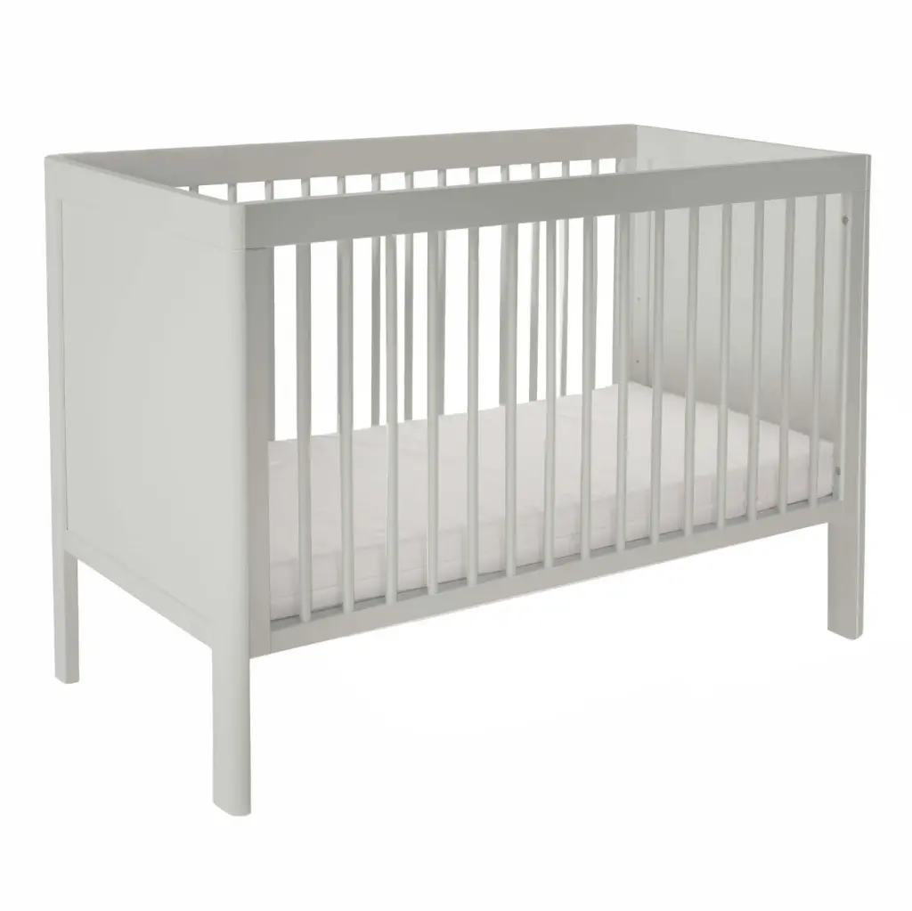 Bed 60x120cm Lukas Soft Grey | Grijs