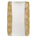 Housse matelas à langer Sparkle Sweet Honey | Jaune