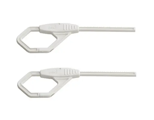 [04685-00] Kastdeurslot Voor Dubbeldeur | Wit