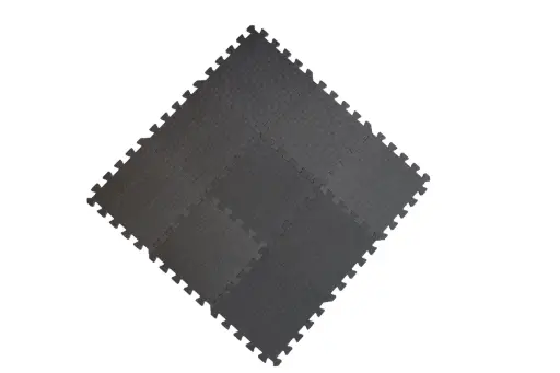 [01391-16] Tapis-puzzle 9 Pièces 90x90cm Dusty Grey | Anthracite