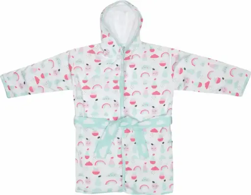 [03016-109] Badjas Blush Baby | Meerkleurig