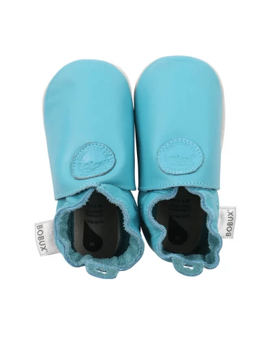 [04154-00S] Soft Soles Classic Dot Turquoise | Turquoise