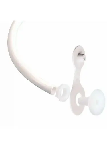 [0L190-01] Tuyau Bain Luma | Blanc