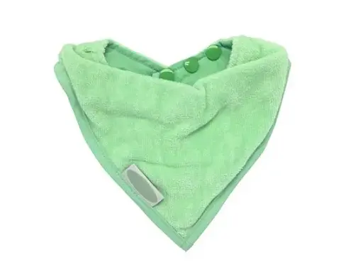 [01679-10] Bavoir Bandana Stretch Mint Green | Menthe