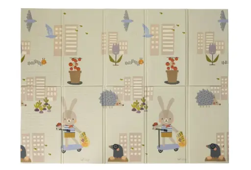 [13085-TAF] Urban Garden Foam Playmat