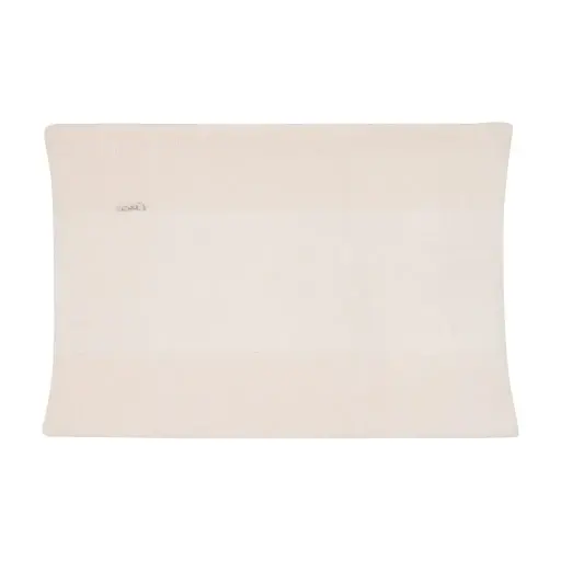 [02514-717] Housse matelas à langer Velvet Rib Soft Sand | Ecru