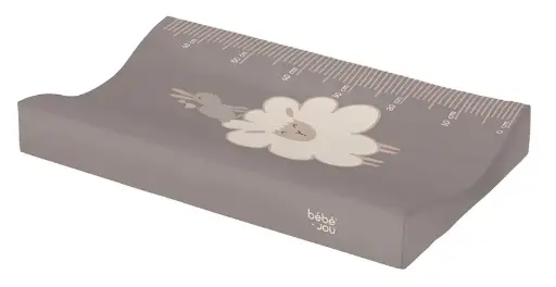 [06800-024] Matelas à langer 72x44cm Farm Friends | Marron