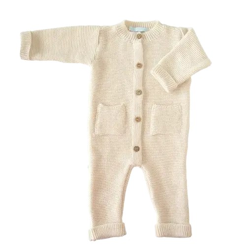 Pyjama Tricoté Seedpearl | Ecru