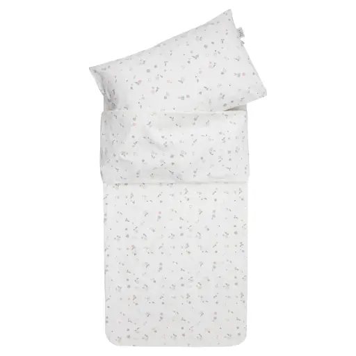 [01162-920] Tuck-Inn Dekbedovertrek 100x135cm Vintage Flowers | Ecru  