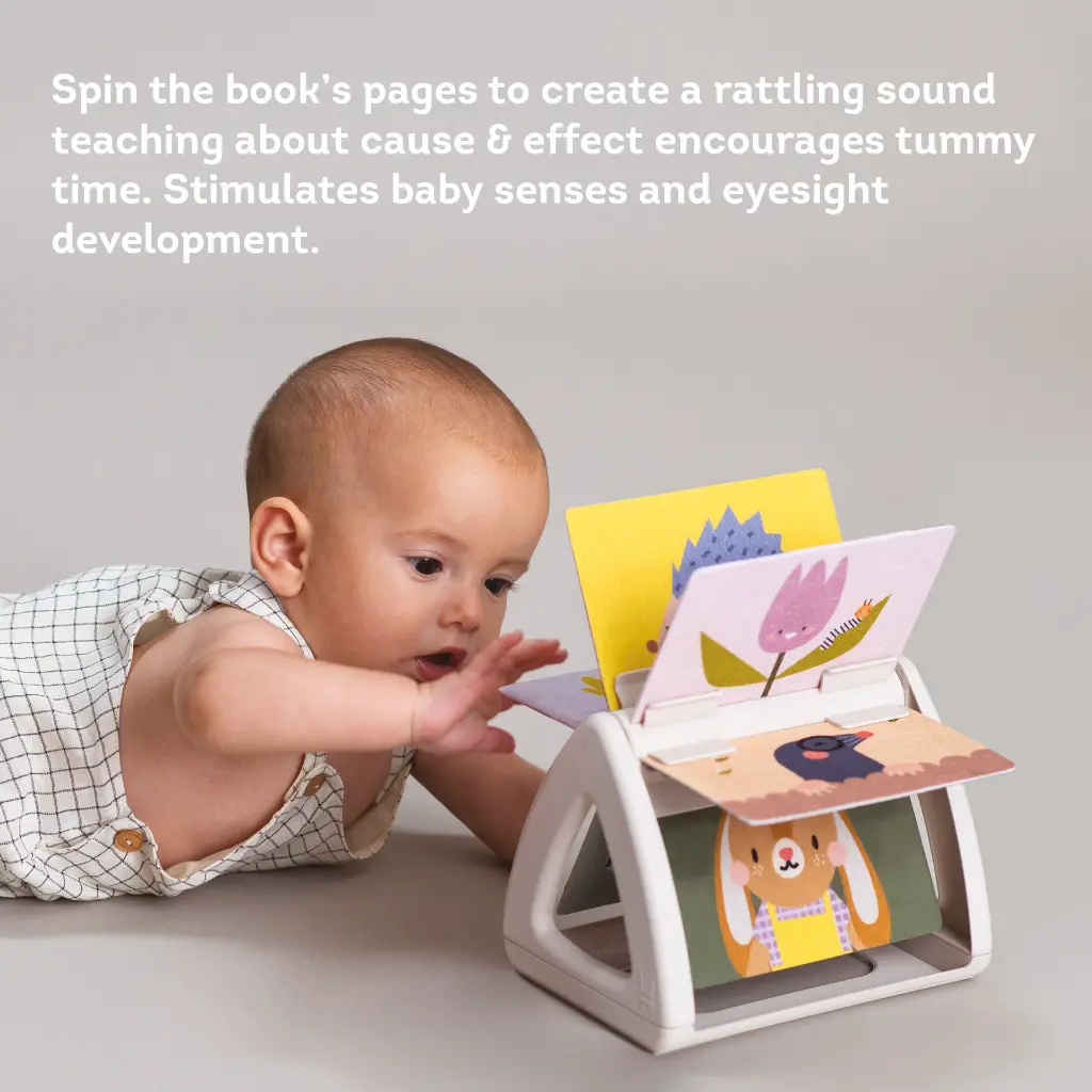 Tummy time spinning book #7.webp