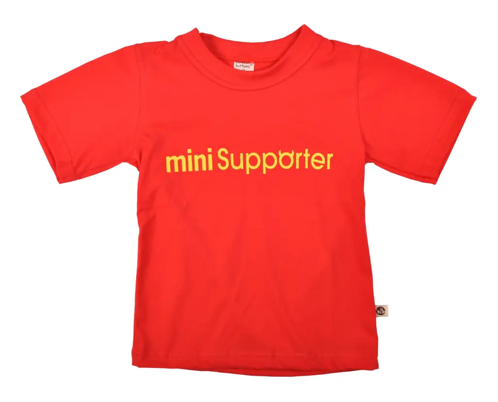 T-shirt Rode Duivels 'Mini supporter' | Rood
