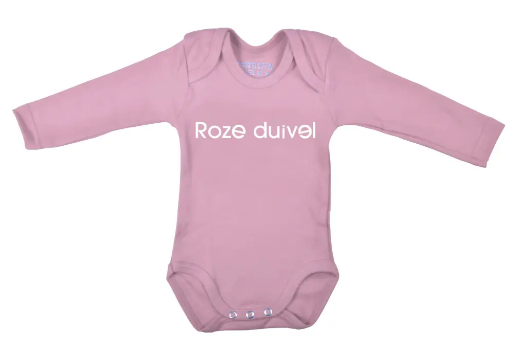 Romper Lange Mouw Rode Duivels 'Roze Duivel' | Roze 