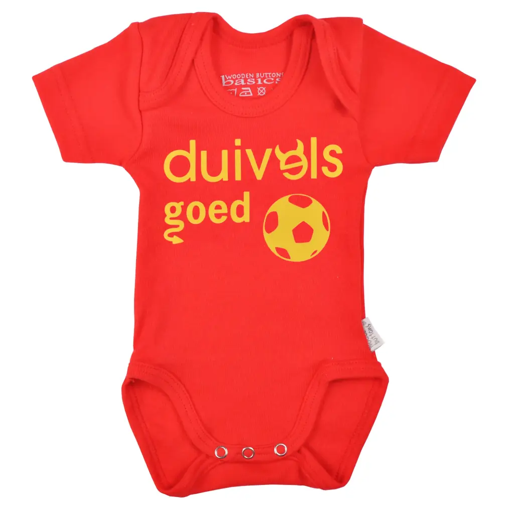 Romper Rode Duivels 'Duivels Goed' | Rood