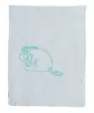 Deken Gebreid 100x150cm Wishing Pooh | Groen 