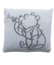 Kussen Gebreid 40x40cm Wishing Pooh | Grijs 