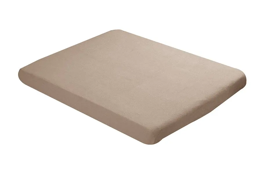 Drap-housse Jersey 60x120cm Chocolat | Marron