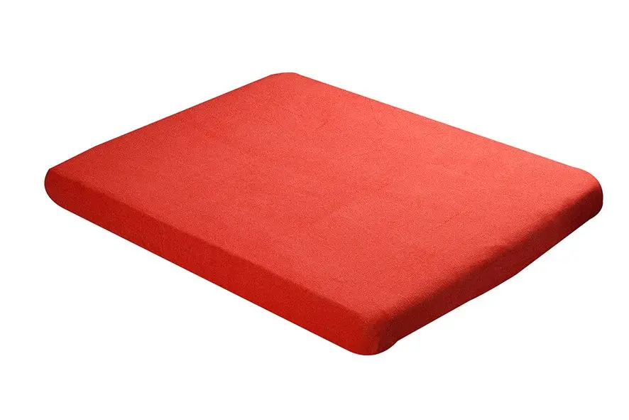 Drap-housse Tissu éponge 75x95cm Candy Red | Rouge
