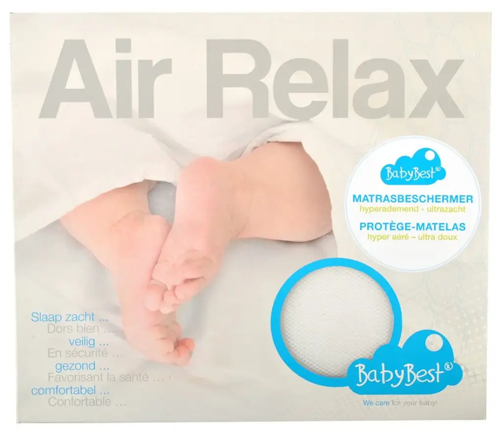 Protège-matelas Air Relax 40x80cm | Blanc