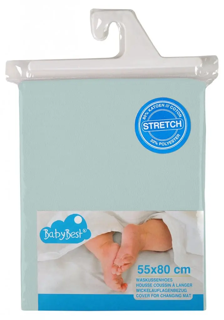 Housse matelas à langer Tissu éponge 55x80cm Silky Mint | Menthe