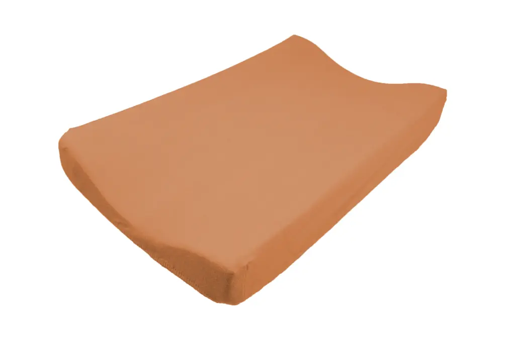 Housse matelas à langer Tissu éponge 55x80cm Caramel | Caramel