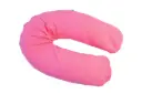Housse coussin d'allaitement Deep Pink | Rose
