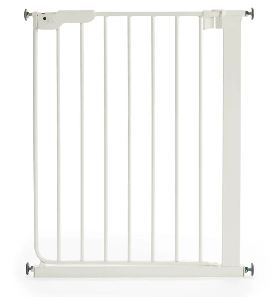 Safety gate Steel Lise | White