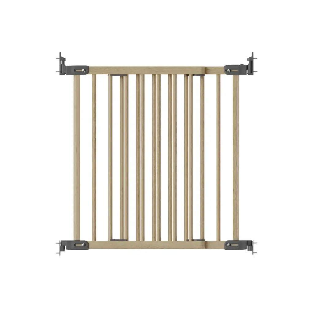 Safety gate Wood Elin Deluxe | Natural