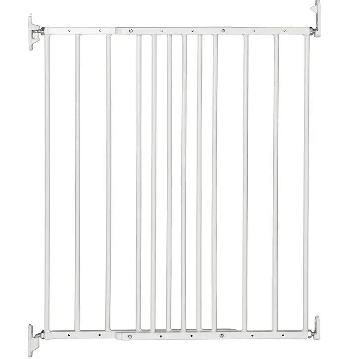 Safety gate Steel Emma | White
