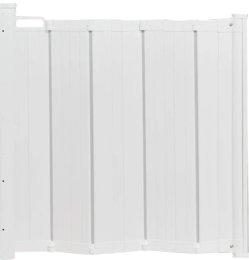 Safety gate Plastic Alma | White
