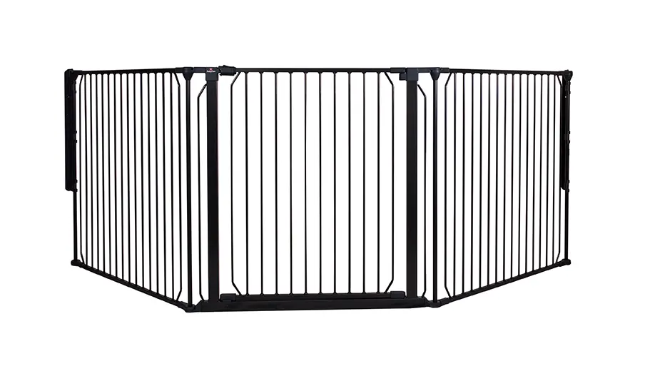 Safety gate Steel Carl X Wide | Black