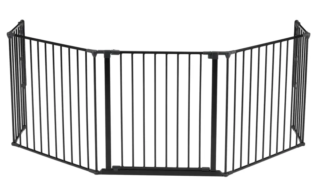 Safety gate Steel Olaf XX Wide | Black