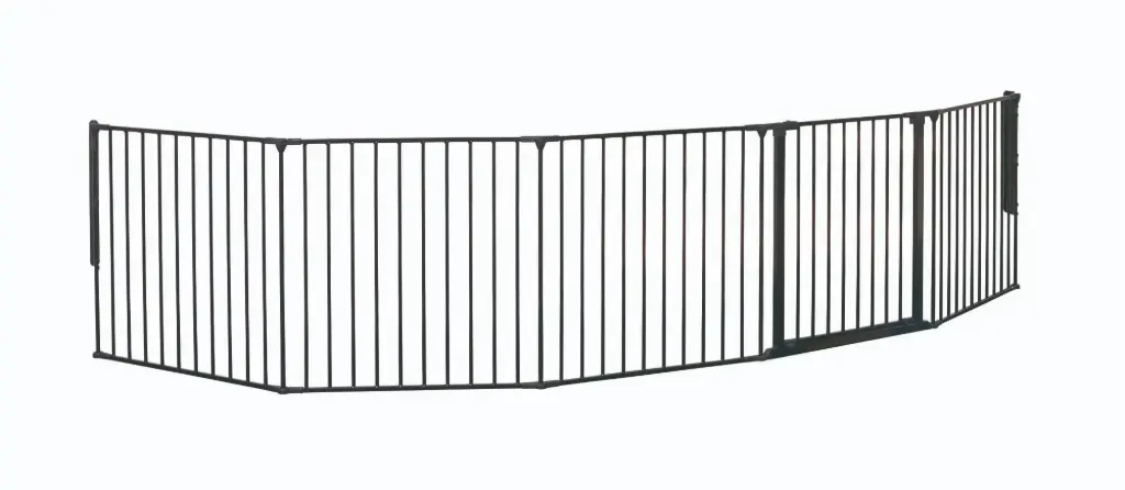 Safety gate Steel Olaf XXX Wide | Black