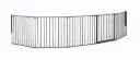 Safety gate Steel Olaf XXX Wide | Black