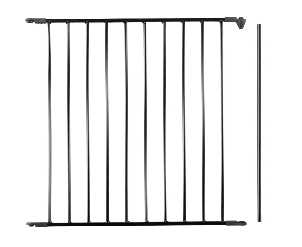 Panneau Large Métal 72cm Olaf | Noir