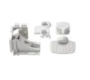 Magnet cabinet lock | White
