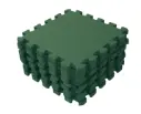 Tapis-puzzle 9 Pièces 90x90cm Pine | Vert