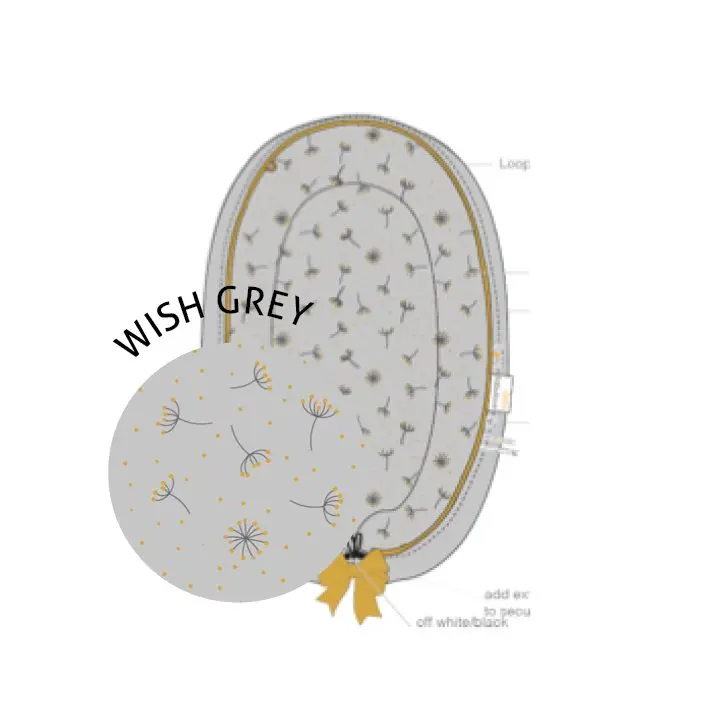 Baby nest Fabulous Wish Grey | Grey
