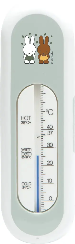 Badthermometer Miffy In Bath | Groen
