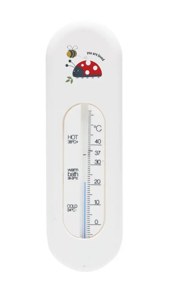 Thermomètre de bain Bohemian Garden | Blanc