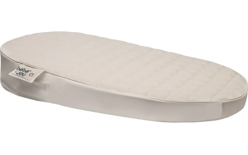 Matelas à langer chauffant Squares Offwhite | Offwhite