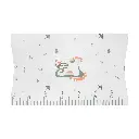 Matelas à langer 72x44cm Ocean Vibes | Blanc